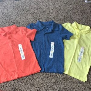 NEW with tags size 24m collared t shirts